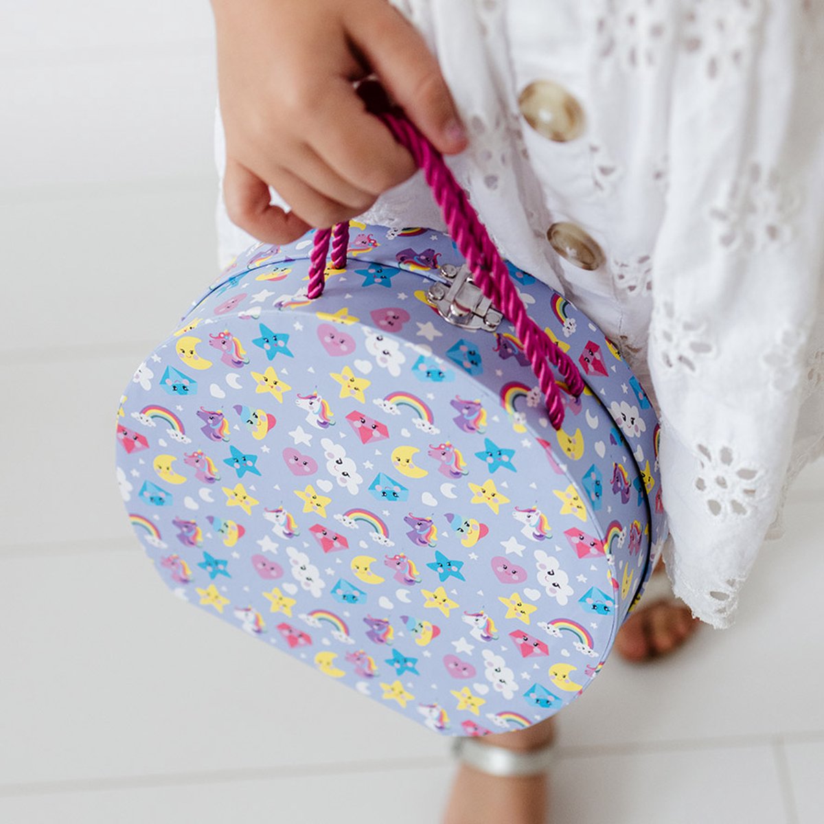 Totum 2-in-1 Eenhoorn Koffer voor Creatief Spel