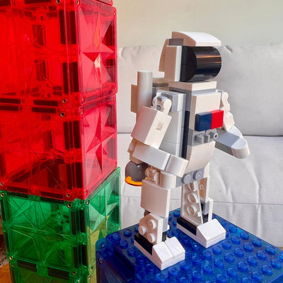 COBLO Magnetische Bouwstenen 12-delig - Montessori Speelgoed