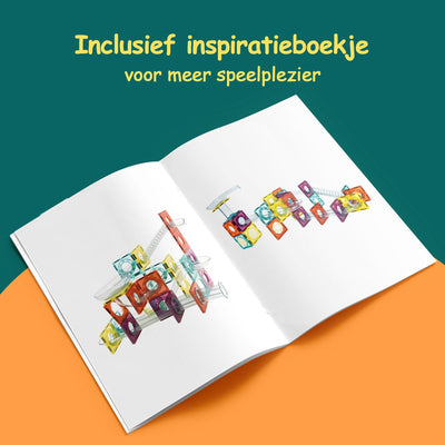 Olvy Magnetische Bouwstenen Set - 95-delig Montessori