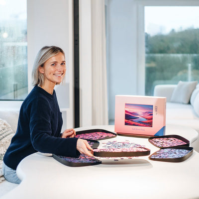 Puzzlup Stapelbare Puzzelplateaus Set - 6 Stuks tot 1500 St.