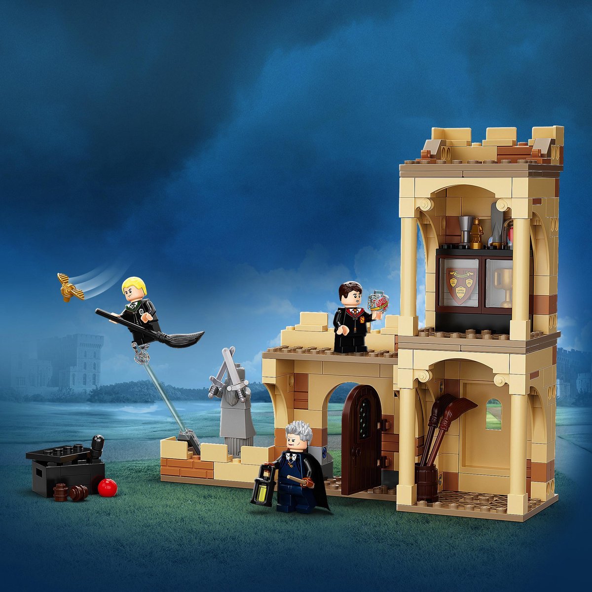 LEGO Harry Potter Zweinstein: De Eerste Vliegles - 76395