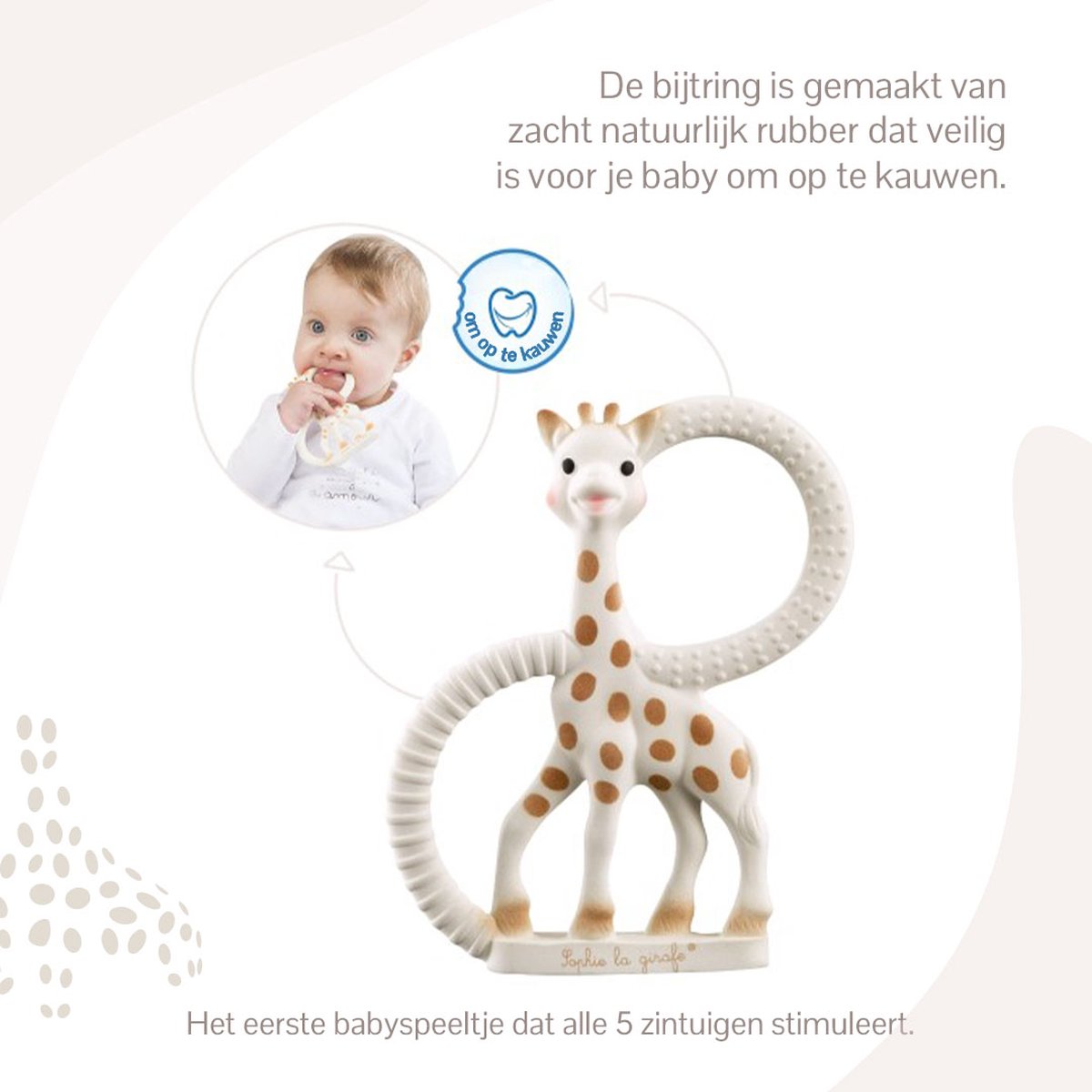 Sophie de Giraf So 'Pure Zachte Bijtring