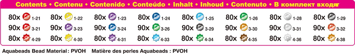 Aquabeads Navulling Parelglans