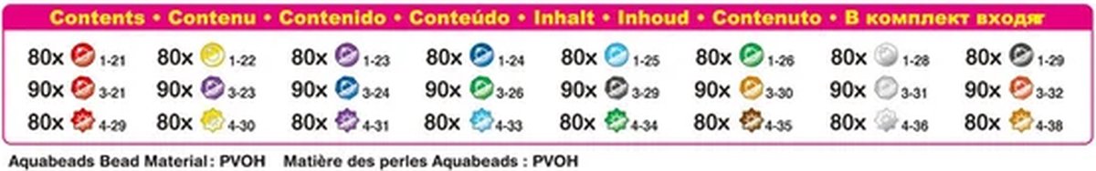 Aquabeads Navulling Parelglans