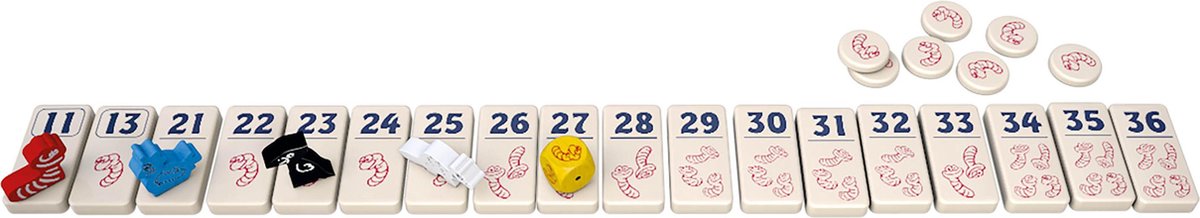 999 Games Regenwormen Pickomino Uitbreiding Bordspel