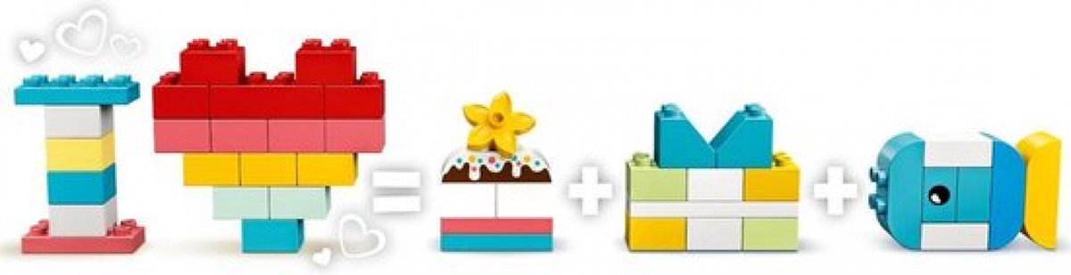 LEGO DUPLO Hartvormige Creatieve Bouwset