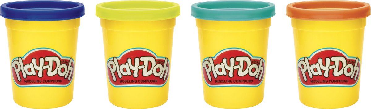 Play-Doh Klei Set B6508ES1 - 4 Kleuren Pakket