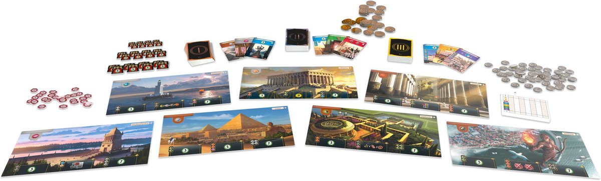 Repos Production 7 Wonders Nieuwe Editie Bordspel