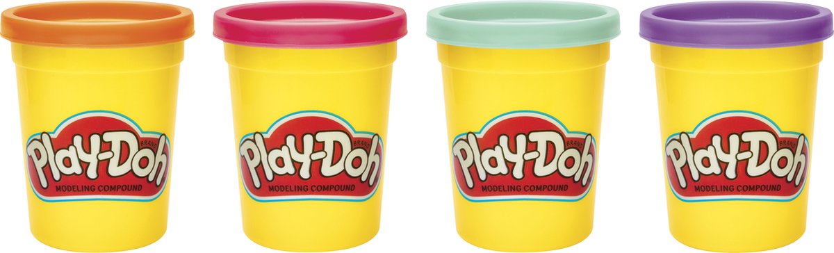 Play-Doh Klei Set B6508ES1 - 4 Kleuren Pakket