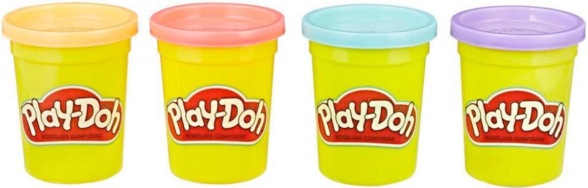 Play-Doh Klei Set B6508ES1 - 4 Kleuren Pakket