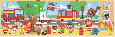 Janod Magneti'Stories Magnetenset Brandweermannen