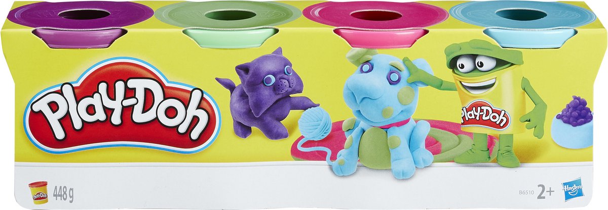 Play-Doh Klei Set B6508ES1 - 4 Kleuren Pakket