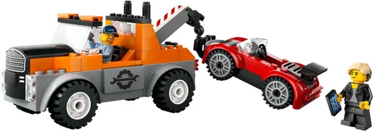 LEGO City Takelwagen & Sportwagen Reparatieset - 60435