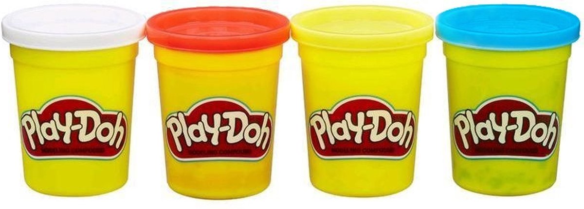Play-Doh Klei Set B6508ES1 - 4 Kleuren Pakket