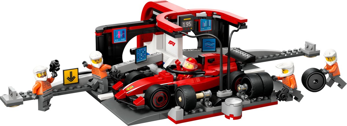 LEGO City Ferrari F1 Pitstop Team - 60443