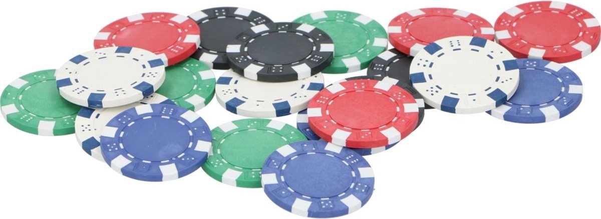 Sans Marque Poker Set in Handige Koffer - 300 Stuks