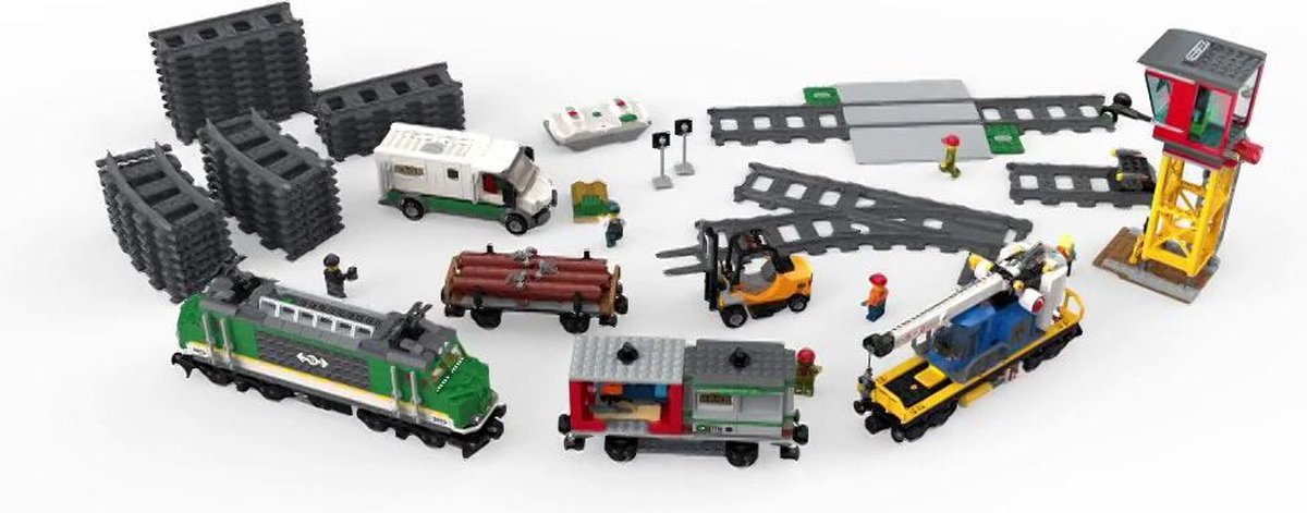 LEGO City Goederentrein met Afstandsbediening - 60198