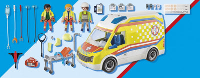 PLAYMOBIL City Life Ambulance met Licht & Geluid