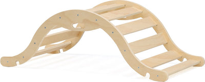 Driehoek Mooiys Klimrek met Glijbaan en Klimboog