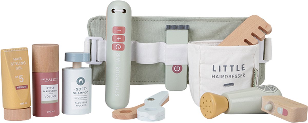 Little Dutch Houten Kappersset - FSC Gecertificeerd