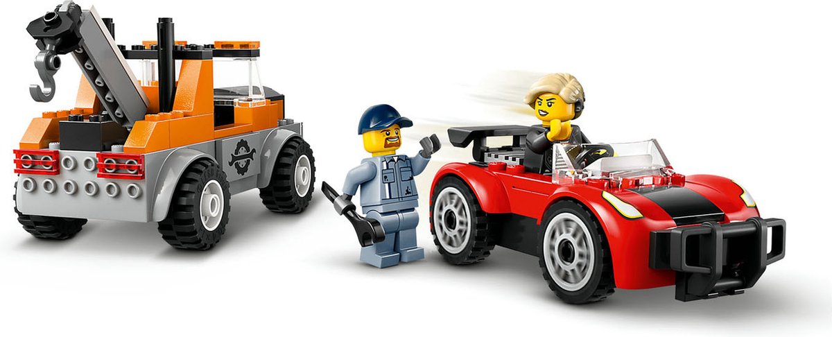LEGO City Takelwagen & Sportwagen Reparatieset - 60435