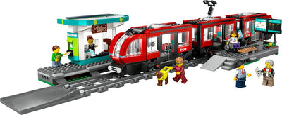 LEGO City Tram en Station - 60423
