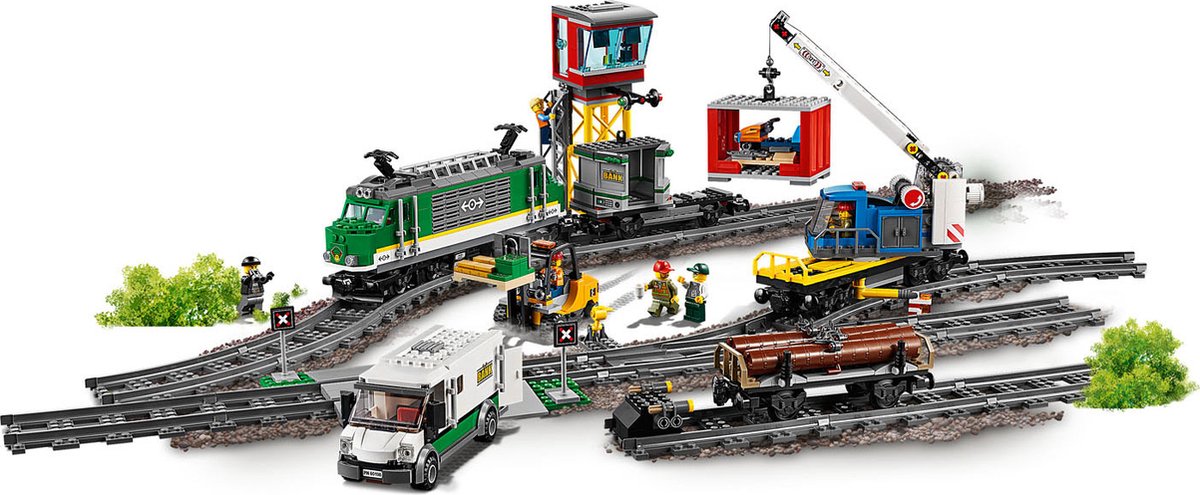 LEGO City Goederentrein met Afstandsbediening - 60198