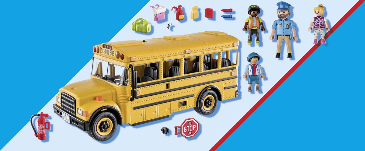 PLAYMOBIL City Life Amerikaanse Schoolbus - 70983