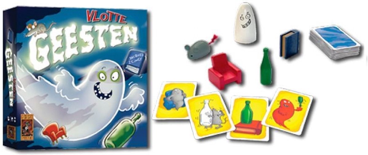999 Games Vlotte Geesten Spel voor Behendigheid en Snelheid