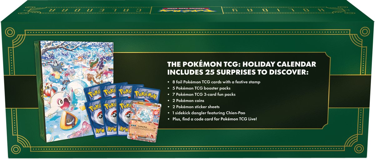 Pokémon Feestdagencalender 2024