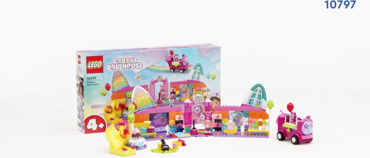 LEGO Gabby's Poppenhuis Feestkamer - 10797