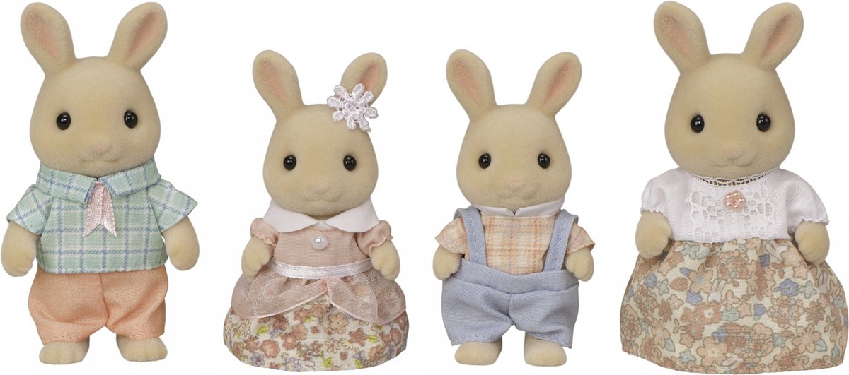 Sylvanian Families Crème Konijn Familie Set - 5706