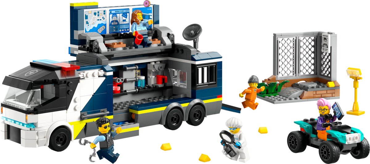 LEGO City Mobiel Politielaboratorium - 60418