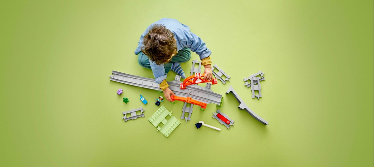 LEGO DUPLO Stad Brug- en Spoorweguitbreidingsset - 10426