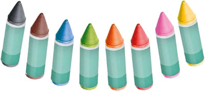 SES Creative Badkleurpotloden Tiny Talents - 8 Kleuren