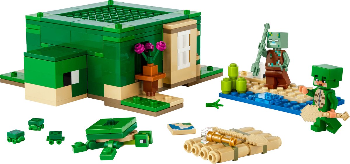 LEGO Minecraft Het Huis aan Turtle Beach - 21254
