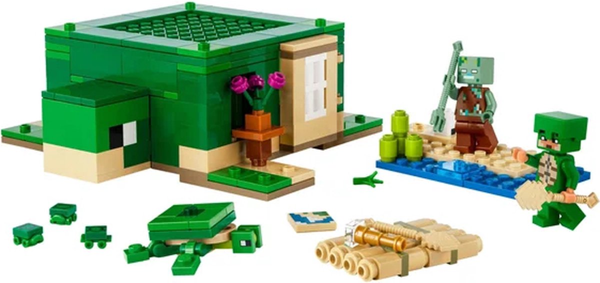 LEGO Minecraft Het Huis aan Turtle Beach - 21254