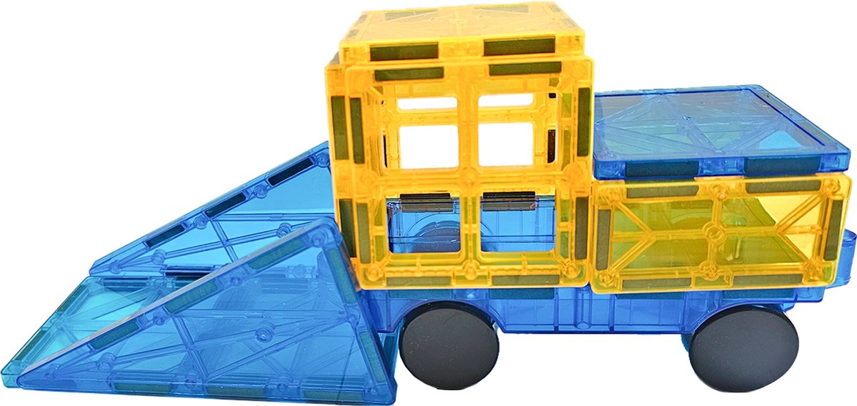 Magnaminds Magnetisch Speelgoed Uitbreidingsset Auto - 2 Stuks