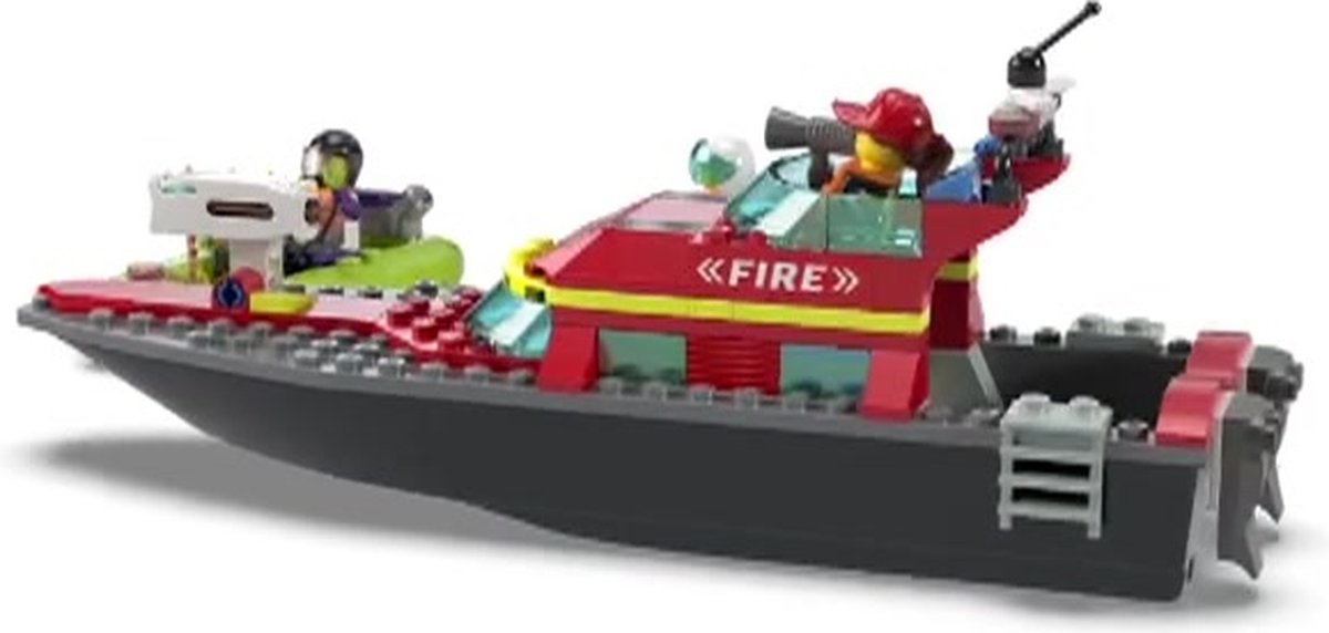 LEGO City Brandweer Reddingsboot - 60373