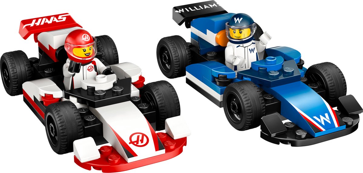 LEGO City F1 Williams & Haas Racewagens - 60464