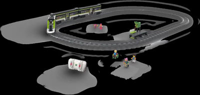 LEGO City Snelreizigerstrein Express - 60337