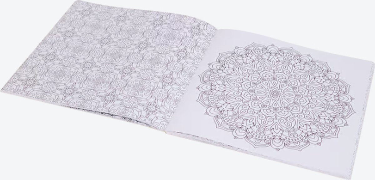 Decotime Mandala Kleurboek voor Volwassenen - 72 Unieke Pagina's