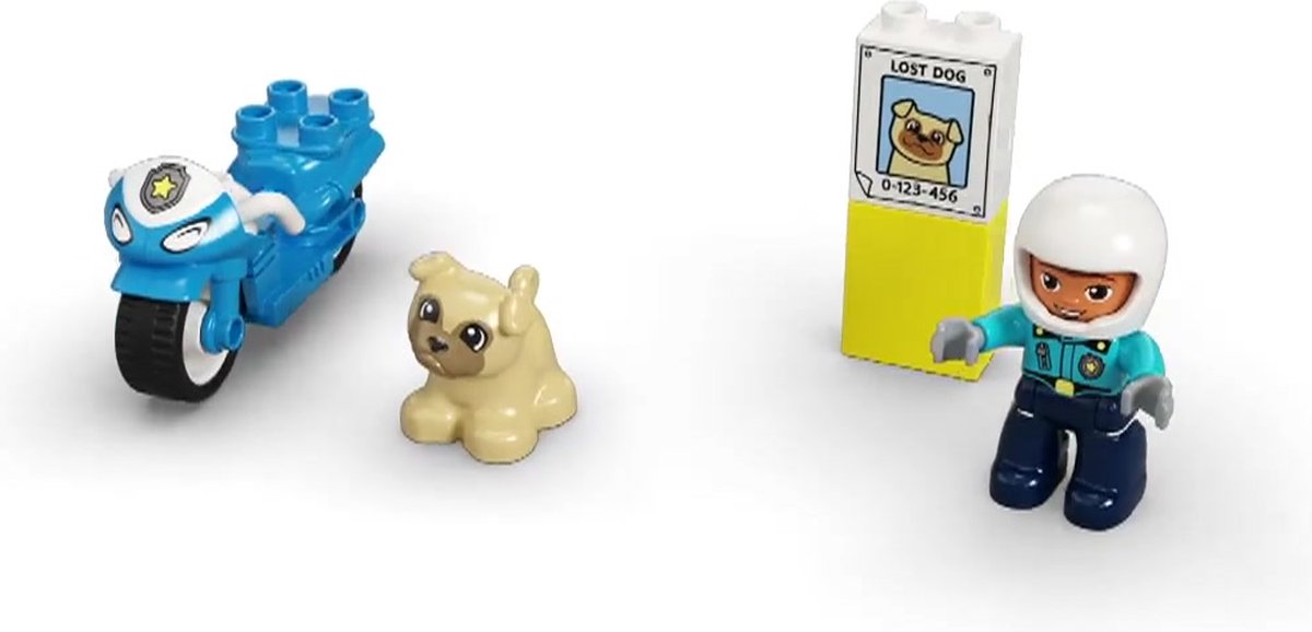 LEGO DUPLO Politie Motorfiets - 10967