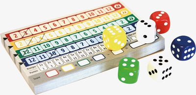 White Goblin Games Qwixx Dobbelspel voor Feestelijke Avonden