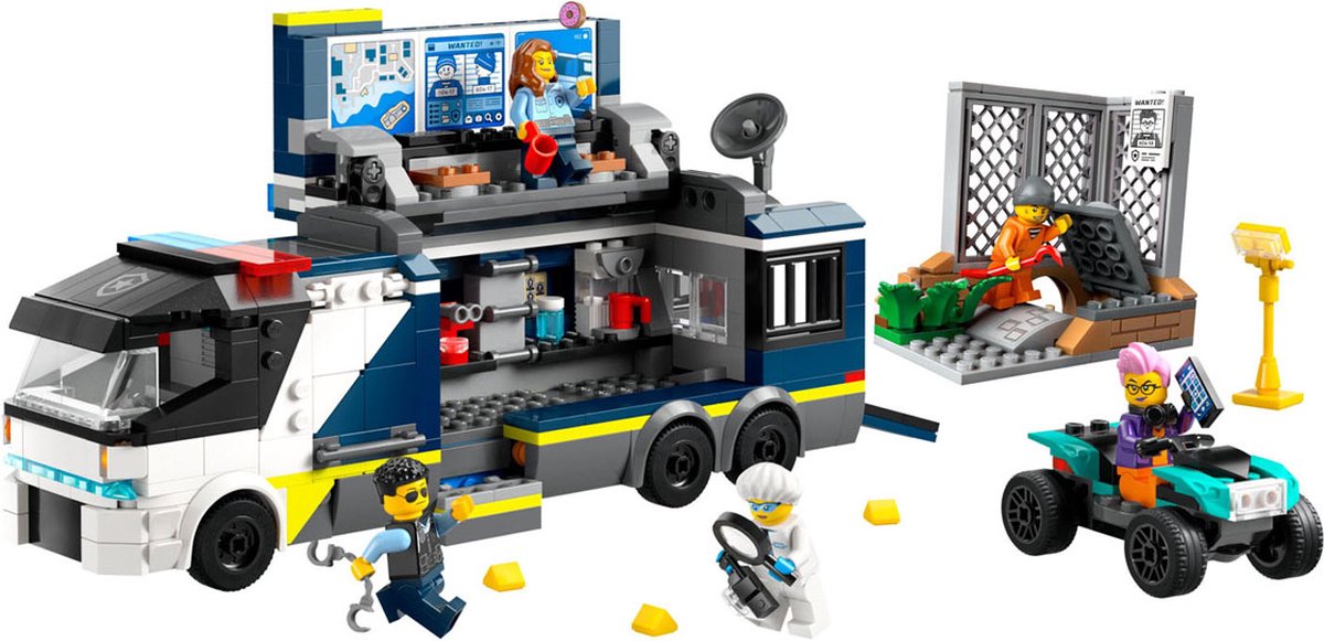 LEGO City Mobiel Politielaboratorium - 60418