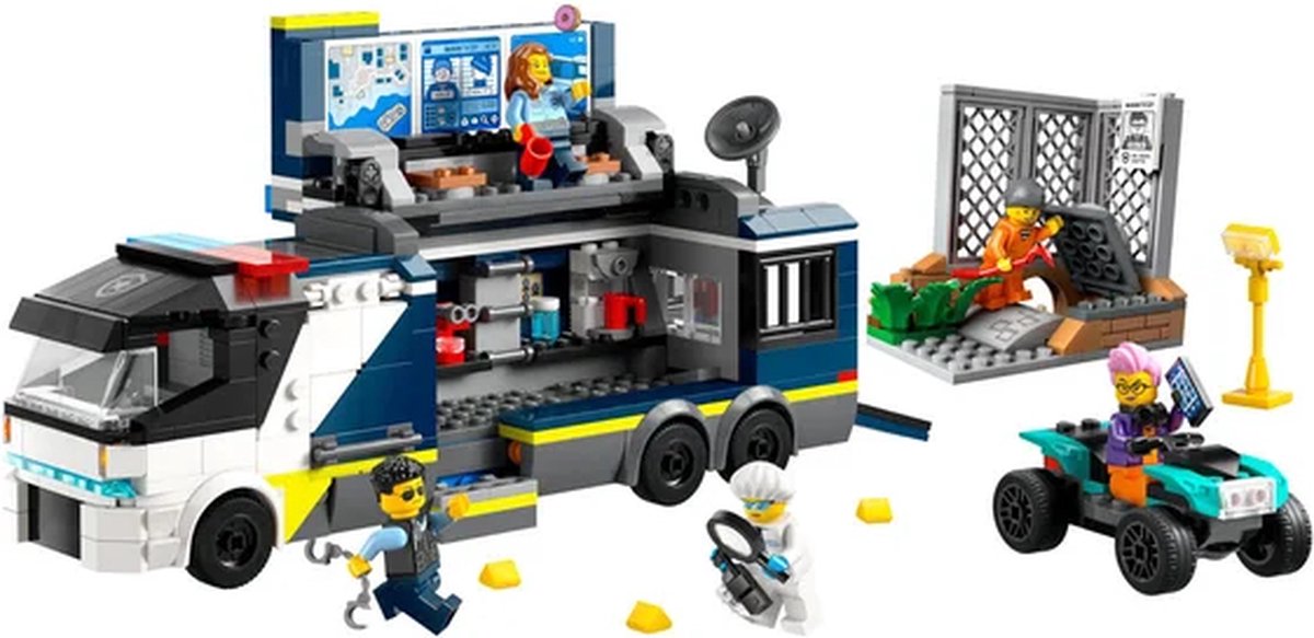 LEGO City Mobiel Politielaboratorium - 60418