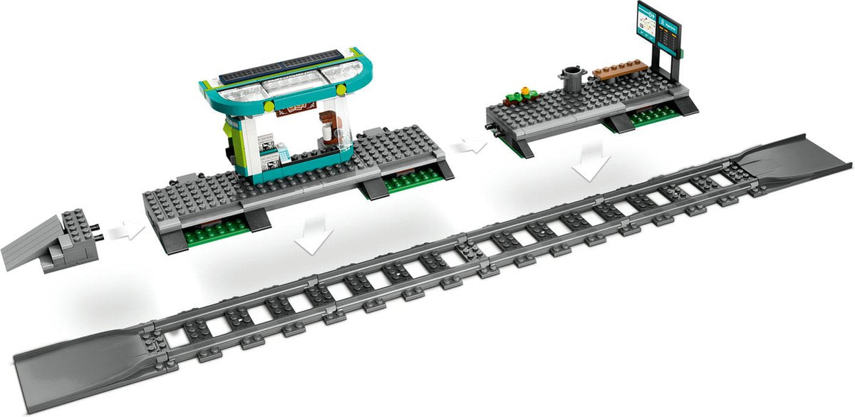 LEGO City Tram en Station - 60423