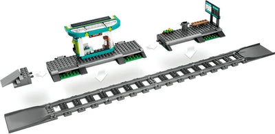 LEGO City Tram en Station - 60423