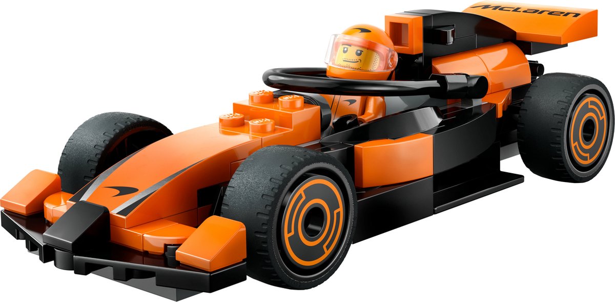 LEGO City McLaren F1 Racewagen met Piloot - 60442