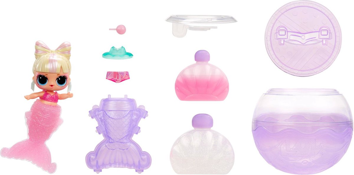 L.O.L. Surprise! Mini Zeemeermin Poppen - Verrassing